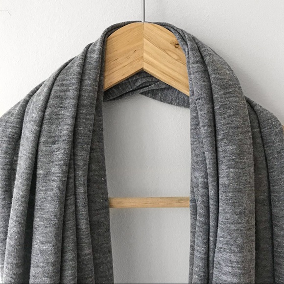 NEW American Apparel Tri-Blend Scarf Athletic Grey - Picture 3 of 10